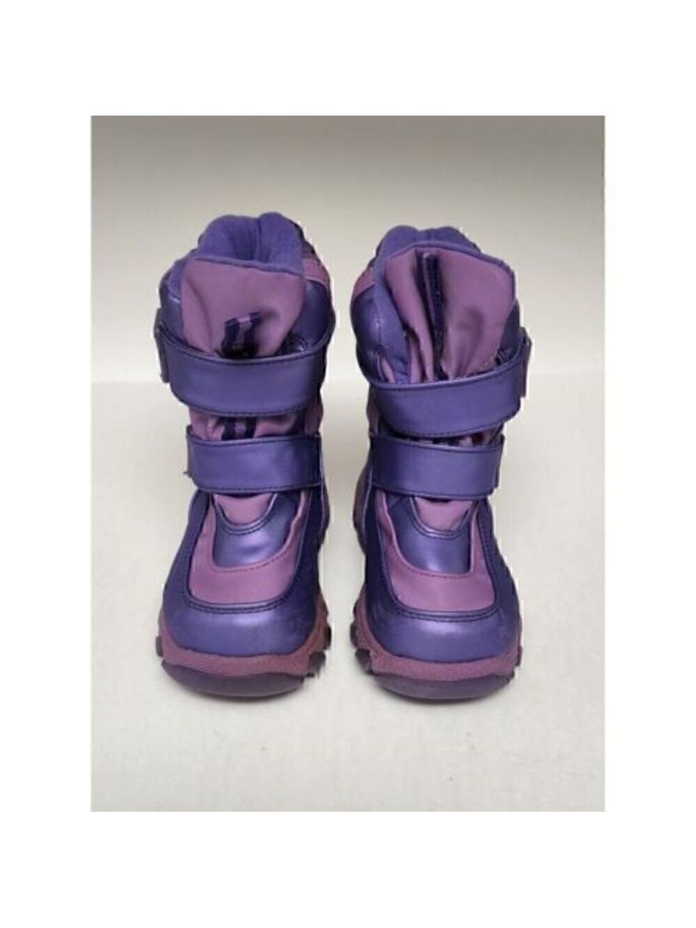 Girls Ophelia Purple Snow/Winter Boots 8  Insulated Nylon Vinyl Fleece L…